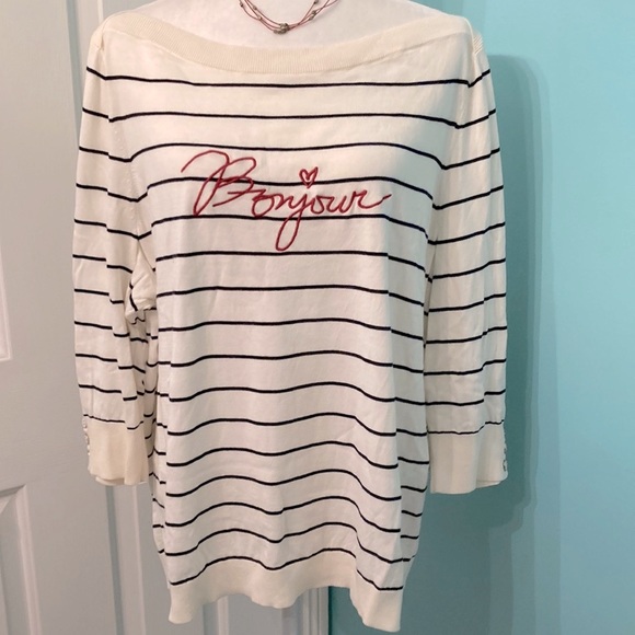 Talbots Sweaters - Talbots Bonjour Sweater 3X Petite